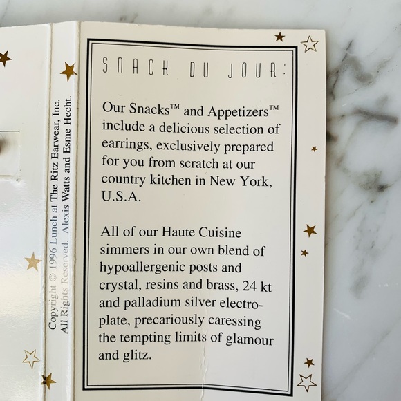 Lunch at the Ritz - Vintage Purse & Pump Earrings - Picture 4 of 7